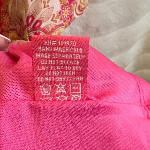 Flying Tomato Pink and Gold Paisley Mini Dress - Picture 8 of 8